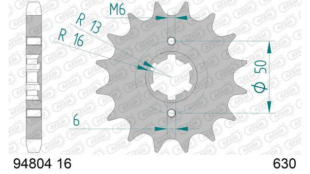 Ritzel AFAM 630 16Z