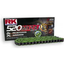 Chaîne antivol RK Standard 520MXZ4/110 verte