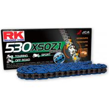 Cadena RK X-Ring 530XSOZ1/112 con remache azul