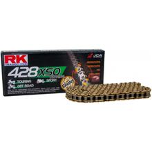 Catena RK X-Ring 428XSO/chiusura a clip 134 dorata