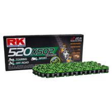 Ketting RK X-Ring 520XSO2 / 114 Popnagel sluiting groen