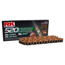 Kette RK X-Ring 520XSO2 / 110 Nietschloss orange