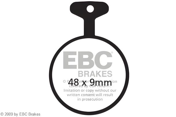 EBC FA011 Blackstuff Aramide remblok met ABE