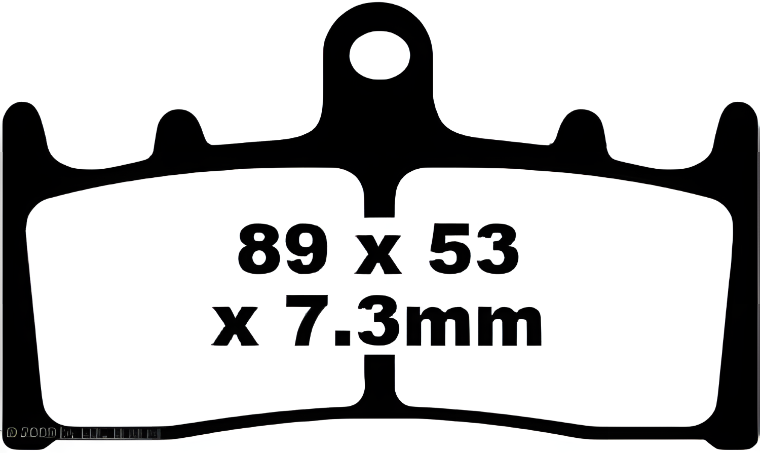 TRW Front Brake Pad Set Fits Kawasaki ZX6R ZX7R ZX9R