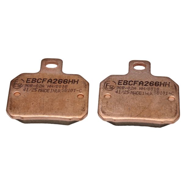 Bremsbeläge EBC FA266HH Goldstuff Sintermetall mit ABE für KTM Super Duke R, Aprilia RS ABS RSV Tuono Rieju MRT RSV4 RR RF FW GP V4 Factory 50 - 1299