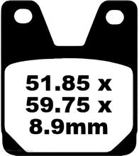 Brzdové destičky EBC FA267 Blackstuff Aramid s ABE pro Yamaha YZF-R1 YZF-R7 OW02 750 / 1000 ccm Rv. 1998 - 2001
