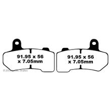 EBC FA409V V-pads semi-gesinterd metaal met ABE voor Harley Davidson VRSCDX Night-Rod Special FLHX Street Glide VRSCAW V-Rod FLHXSE CVO FLHT Electra model 2006 - 2022