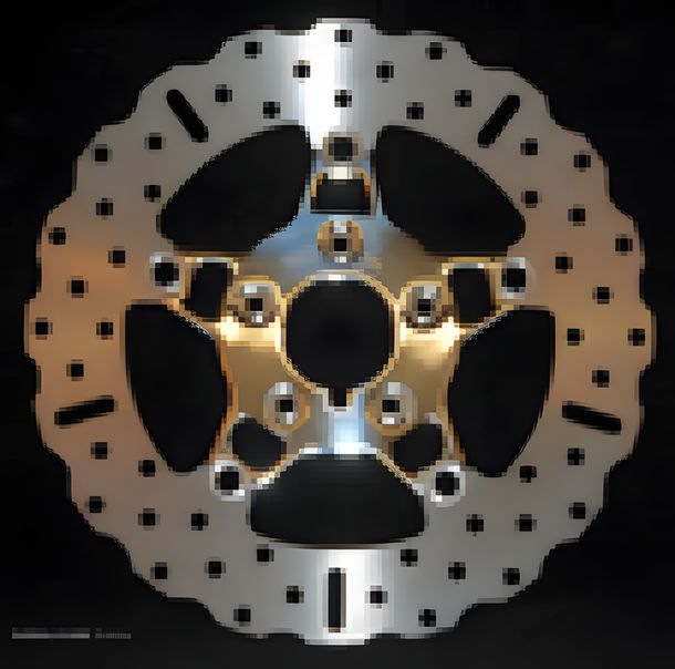 Disco freno rigido in acciaio inossidabile EBC FSD011C Custom Contour Disc con ABE
