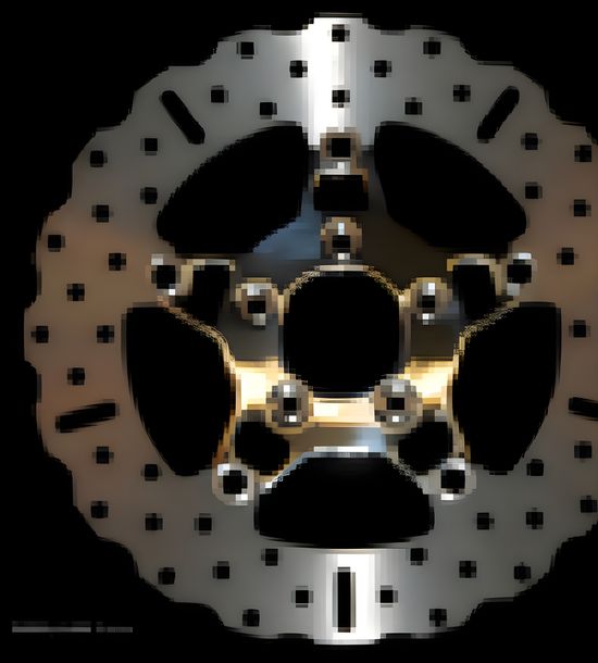 Disco freno rigido in acciaio inossidabile EBC FSD012C Custom Contour Disc con ABE