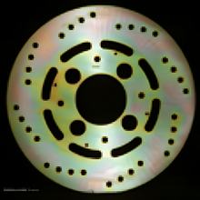 Disco EBC MD1164 de acero al carbono rígido dorado con ABE para Honda VFR X Crossrunner F V-Tec ABS 800 cc modelo 2002 - 2013