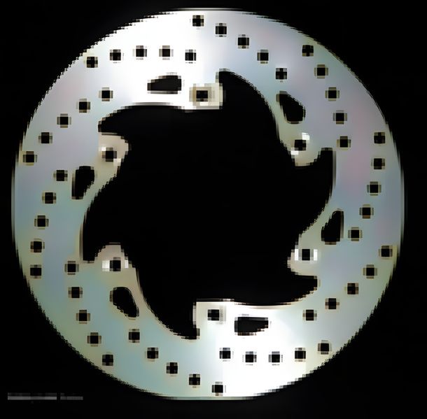 Bremsscheibe EBC MD2011 INOX Disc Edelstahl starr mit ABE für Yamaha XJ S Diversion XJR 350 - 1670 ccm Bj. 1982 - 2016
