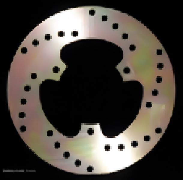 EBC MD2021 carbon steel disc rigid gold with ABE for Yamaha TZR TDR SZR FZR RR 250 - 660 ccm year 1987 - 1998