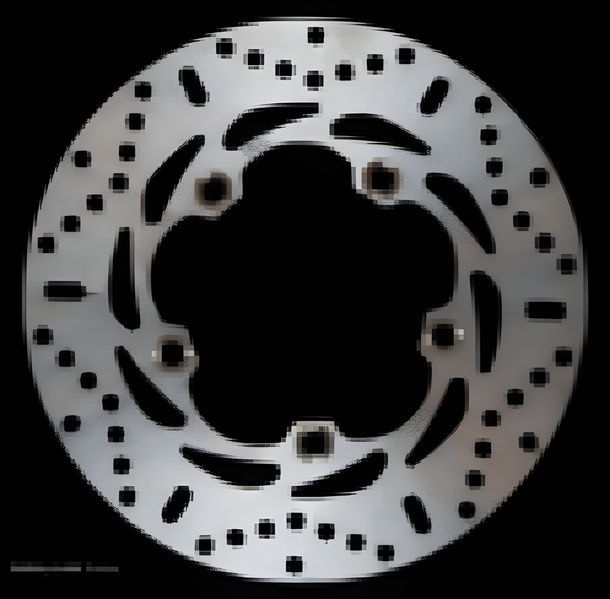 Bremsscheibe EBC MD2093 INOX Disc Edelstahl starr mit ABE für Yamaha FZ1 Fazer N NA S SA FZ 6 MT-03 600 - 1000 ccm Bj. 2004 - 2015