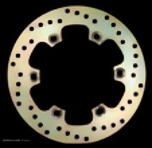 Disco de freno EBC MD4027 de acero al carbono rígido dorado con ABE para Kawasaki ZR Zephyr GPX R 600/1100 ccm construida entre 1988 y 1999