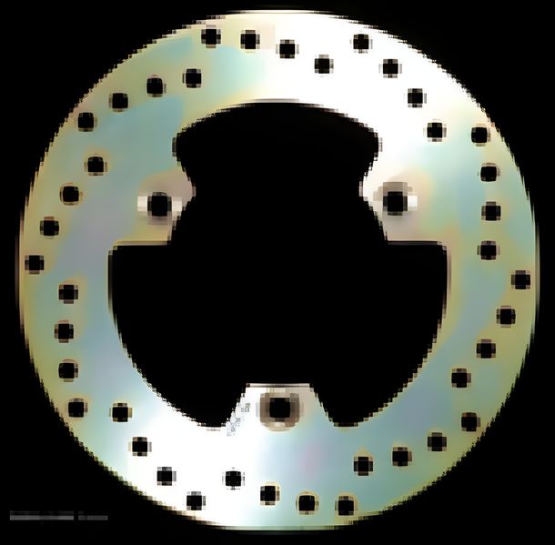 Disco EBC MD4051 INOX rigido in acciaio inox con ABE per Kawasaki GPZ S 500 ccm costruito nel 1994 - 2003
