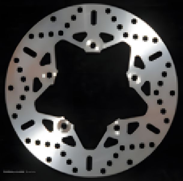 Bremsscheibe EBC MD618 Carbonstahl Disc starr gold mit ABE