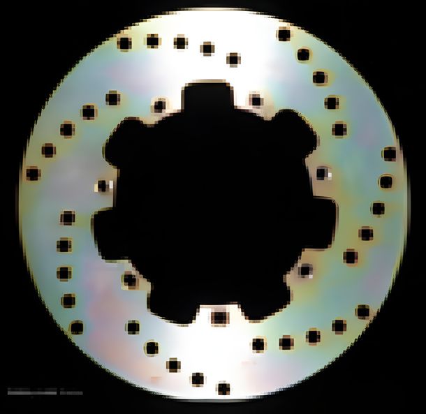 Bremsscheibe EBC MD637 Carbonstahl Disc starr gold mit ABE