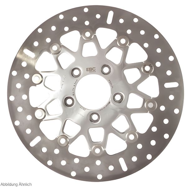 Bremsscheibe EBC RSD007A Custom Disc Edelstahl starr