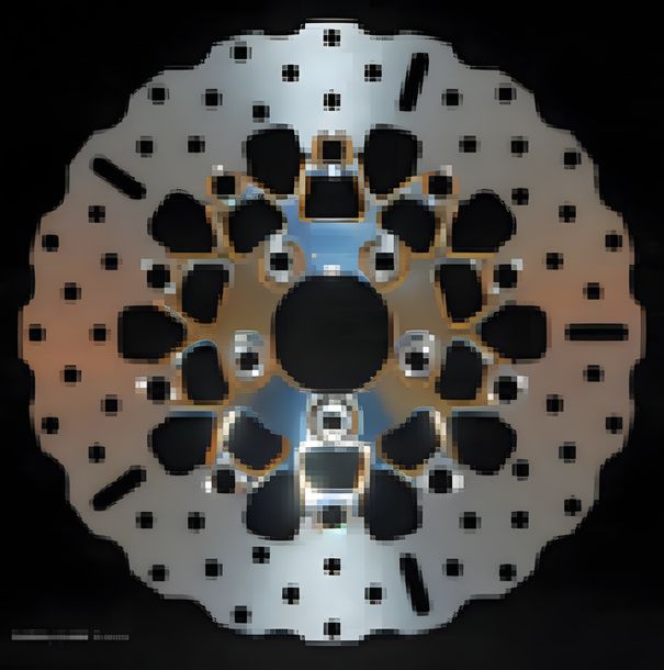 Bremsscheibe EBC RSD018C Custom Contour-Disc Edelstahl starr