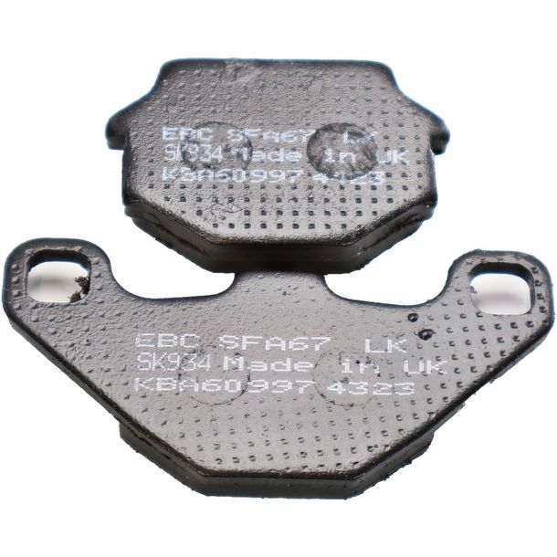 Bremsbeläge EBC SFA067 organisch Scooter mit ABE – Bild 1