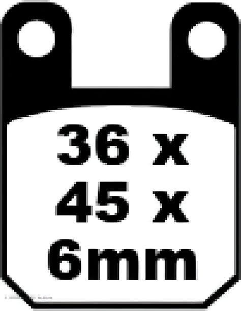 EBC SFA115 organic scooter brake pads with ABE for Peugeot Jet-Force C-Tech Speedfight 2 LC AC 1 307 WRC Vivacity, Italjet Formula Suzuki Katana Kisbee