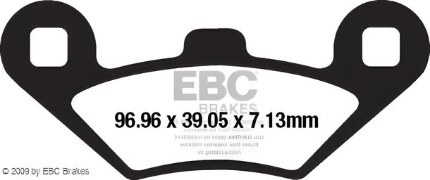 EBC SFA650 organic scooter brake pads with ABE for Peugeot Metropolis 400 cc