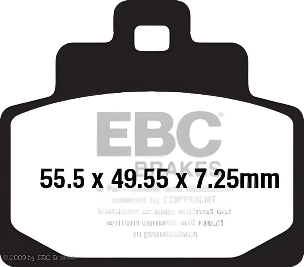 Pastiglie freno organiche per scooter EBC SFA681