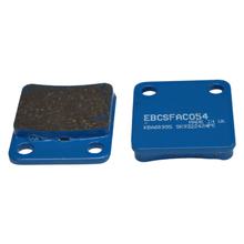 EBC SFAC054 Scooter Carbon Brake Pad with ABE for Peugeot New Vivacity, Beeline Tapo Daelim Otello Fi S2 NS II Rivero Phoenix Sportline
