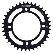 Piñón de aluminio Supersprox 415 LK 110,0 mm Ø 90 mm 38Z negro