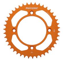 Pignon en aluminium à 4 trous Supersprox 415 LK 110,0 mm Ø 90 mm 42T, orange