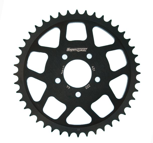 Supersprox 415 LK 60,0 mm Ø 40 mm 44Z pignone in alluminio a 5 fori nero