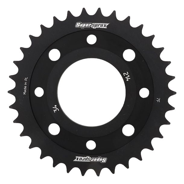 Kettenrad Supersprox 420 LK 90,0mm Ø 58mm 34Z 4-Loch Aluminium schwarz