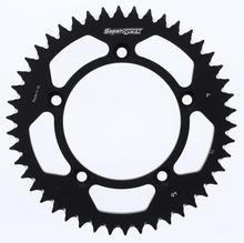 Roue à chaîne Supersprox 420 LK 115,0 mm de diamètre 98 mm 46T en aluminium à 5 trous, noire
