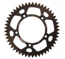Roue à chaîne en aluminium à 5 trous Supersprox 420 LK 115,0 mm de diamètre 98 mm 49Z, noire