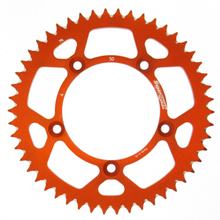Pignon 5 trous en aluminium Supersprox 420 LK 115,0 mm Ø 98 mm 50Z orange
