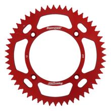 Supersprox 420 LK 130,0 mm Ø 110 mm 52T Pignone in alluminio a 4 fori blu