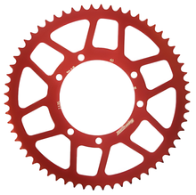 Supersprox 420 LK 115,0 mm Ø 100 mm 60Z pignone in alluminio a 6 fori rosso