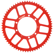 Kettenrad Supersprox 420 LK 115,0mm Ø 100mm 65Z 6-Loch Aluminium rot