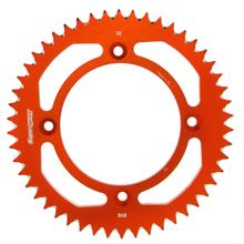 Supersprox 428 LK 132,0 mm Ø 110mm 50Z pignone in alluminio a 4 fori arancione
