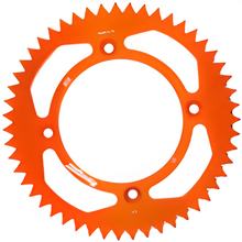Supersprox 428 LK 132,0 mm Ø 110mm 51Z pignone in alluminio a 4 fori arancione