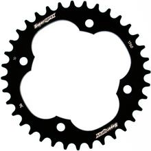 Roue à chaîne Supersprox 520 LK 137,0 mm de diamètre 113 mm 36T en aluminium à 4 trous, noire