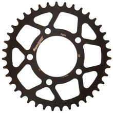 Rozetka Supersprox 520 rozteč 100,0mm průměr 76mm 39 zubů 5 děr hliník černá