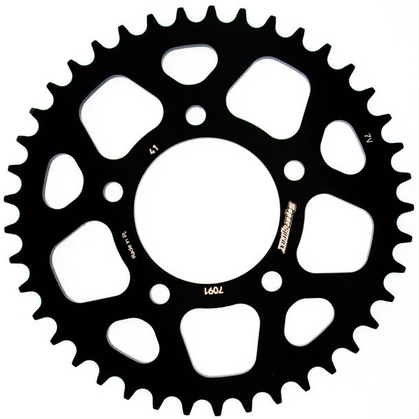 Kettenrad Supersprox 520 LK 100,0mm Ø 76mm 41Z 5-Loch Aluminium schwarz