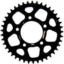 Pignon en aluminium à 5 trous Supersprox 520 LK 100,0 mm Ø 76 mm 41Z noir