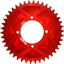 Pignon en aluminium Supersprox 520 LK 100,0 mm Ø 80 mm 42T à 4 trous rouge