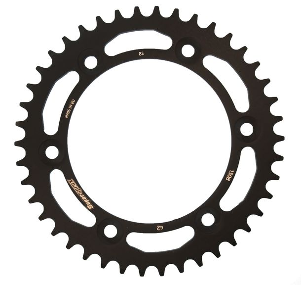 Kettenrad Supersprox 520 LK 160,0mm Ø 134mm 42Z 6-Loch Aluminium schwarz