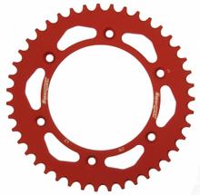Supersprox 520 LK 153.0 mm diameter 125 mm 43T 6-hole aluminum sprocket, red