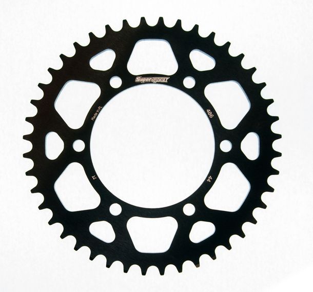 Piñón de aluminio Supersprox 520 LK 130,0 mm Ø 110 mm 44T negro