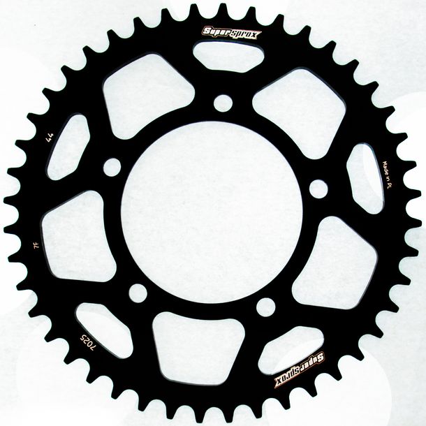 Kettenrad Supersprox 520 LK 120,0mm Ø 100mm 44Z 5-Loch Aluminium schwarz