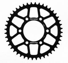 Ruota a catena Supersprox 520 LK 108,0 mm diametro 82,6 mm 44T in alluminio a 6 fori nera
